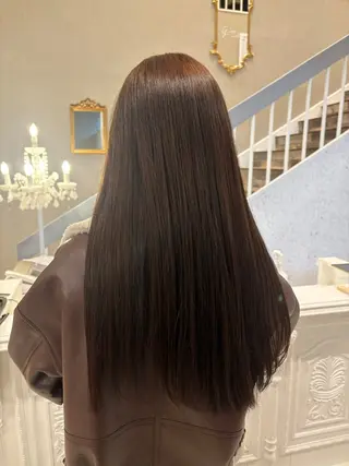 ロング Calbari 鎌田美歩のヘアスタイル