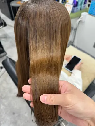 セミロング 髪質改善メニュー 長井 美佐子のヘアスタイル