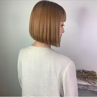 ショート カラー stylist店長 岡本真依のヘアスタイル