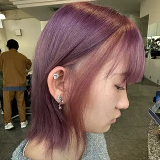 カラー 町田 里奈のヘアスタイル