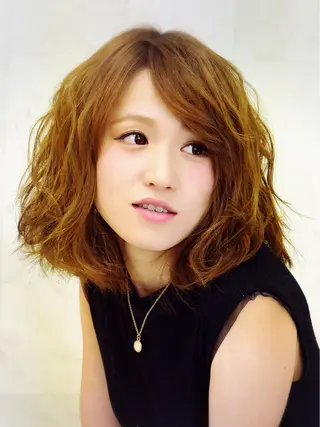 パーマ BOBシークレット じょうじ⭐️のヘアスタイル