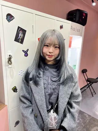 ミディアム カラー LA KING KYOTO所属・レイヤーカット/ miranのヘアスタイル