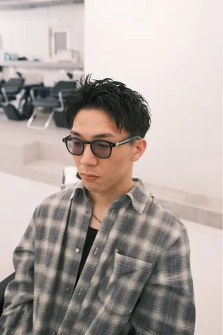 ショート メンズ 中山 皓貴のヘアスタイル