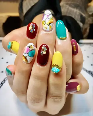 ネイル nailist cocoのネイルデザイン