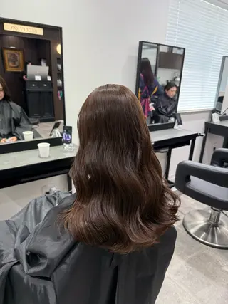 ロング カラー ヘアアレンジ 💗横浜美容室 💗HARUNAのヘアスタイル