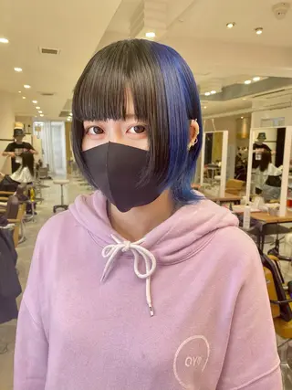 セミロング カラー welring hair salonのヘアスタイル
