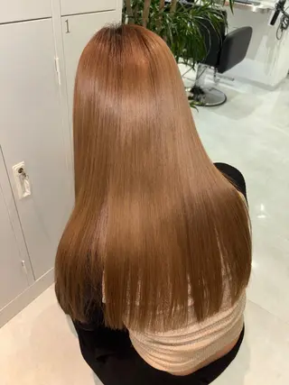 ロング カラー 🎀透明感× 赤み消し🎀正源のヘアスタイル