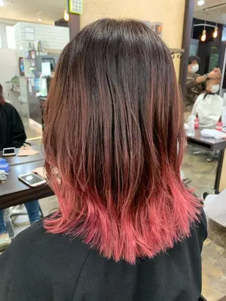 ミディアム カラー maimi .のヘアスタイル