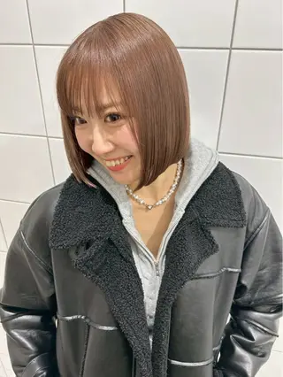 ミディアム カラー FaB/ Yunaのヘアスタイル