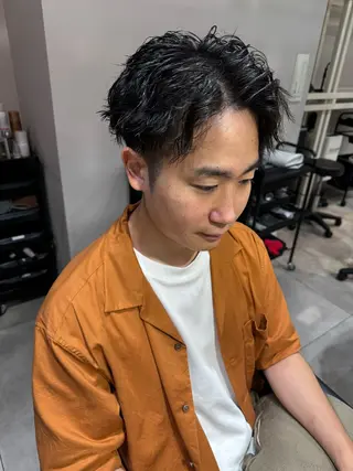 パーマ メンズ 似合う髪型が 分からない方へのヘアスタイル