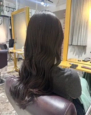 ロング カラー Saki💛心斎橋 レイヤー/艶髪のヘアスタイル