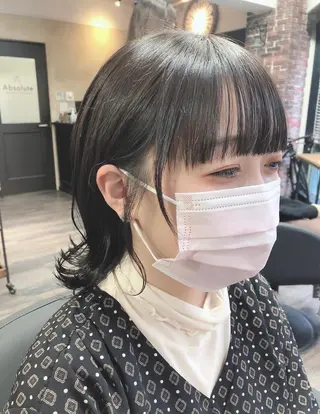 ミディアム ヘアアレンジ 🤍清楚系 韓国レイヤー🤍拓朗のヘアスタイル