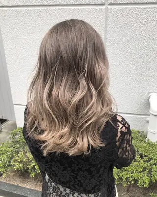 セミロング 松田 光雄のヘアスタイル