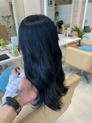 セミロング 荒木 たけるのヘアスタイル