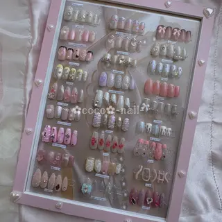 ネイル lili.nail y2k/長さ出しのネイルデザイン