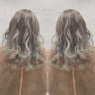 ロング カラー 重政 和樹のヘアスタイル