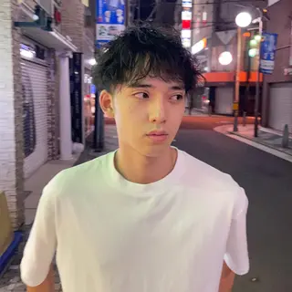 メンズ メンズサロン🔥 プリストオオサカのヘアスタイル