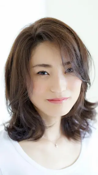 ミディアム カラー 森田 優也のヘアスタイル