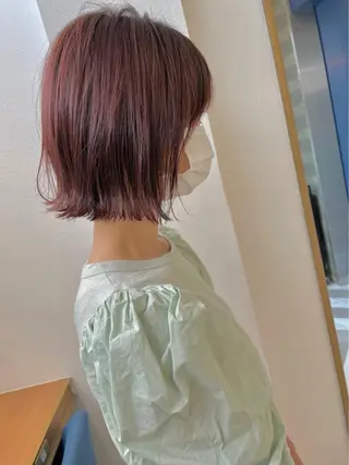 ミディアム 顔周り🇰🇷ロンド レイヤー✨カジワラのヘアスタイル