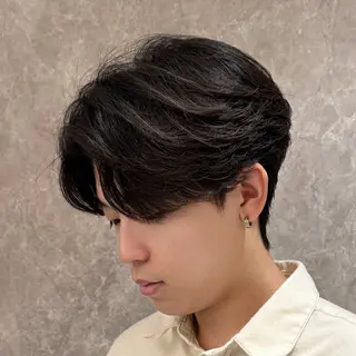 ショート パーマ メンズ 瀧野 翔吾【メンズ特化】のヘアスタイル