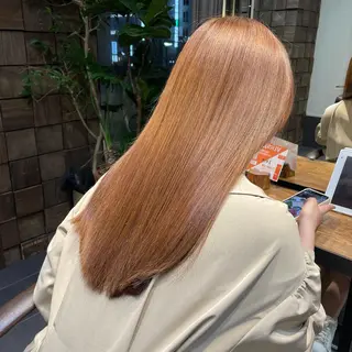 ロング 松木 花鈴のヘアスタイル