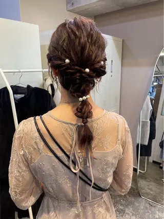 ロング ヘアアレンジ YUZUKI 🌙のヘアスタイル