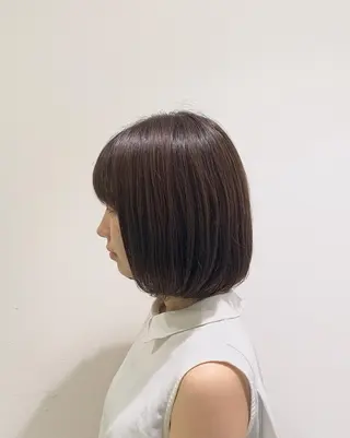 ショート ショート、ボブ/ 川鍋薫のヘアスタイル