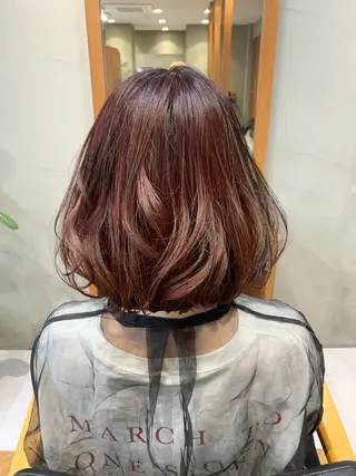 ミディアム カラー 倉山 将貴のヘアスタイル