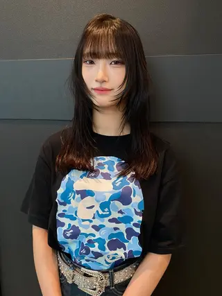 ロング カラー パーマ mai / linoah˚✧のヘアスタイル