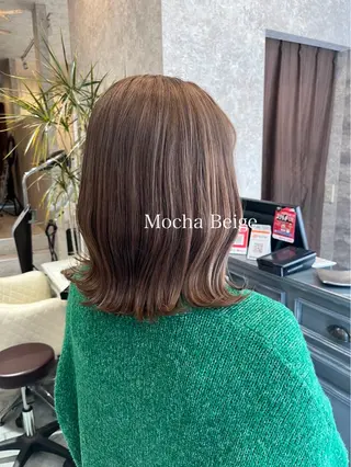 ミディアム カラー 🫟Blanco🫟 Color&Careのヘアスタイル