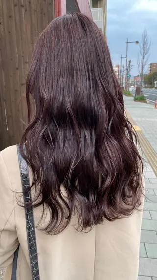 ロング 國次 夕貴のヘアスタイル