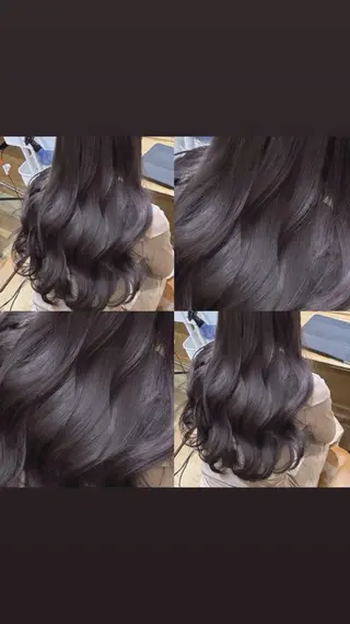 ロング 👑髪質改善wカラー /ハイトーン/アユカのヘアスタイル