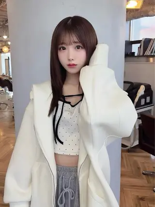 ロング 佐藤景流/髪質改善/ 艶髪/メンズのヘアスタイル