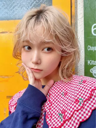 ミディアム 山中 大輝のヘアスタイル