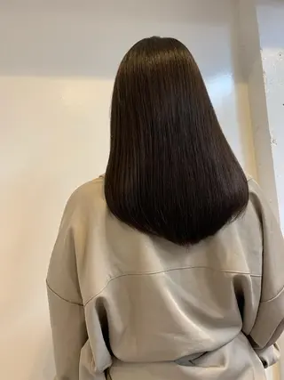 セミロング トップ スタイリストのヘアスタイル