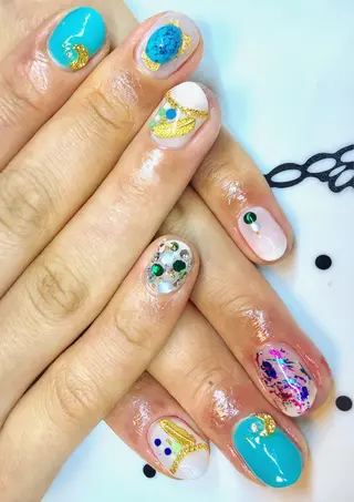 ネイル nailist cocoのネイルデザイン