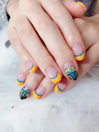 ネイル マジック ミラーのネイルデザイン