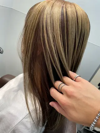 ミディアム 大阪 美容師 林のヘアスタイル