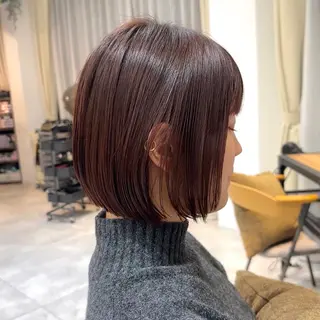 ショート ツヤ髪レイヤー/ 顔まわり/kokiのヘアスタイル