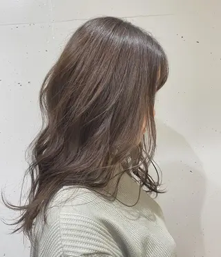 セミロング カラー 小山功陽 /メンズスタイルのヘアスタイル
