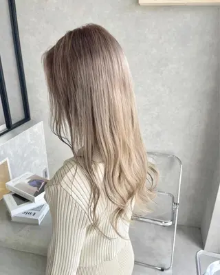 ロング 河原 亮のヘアスタイル