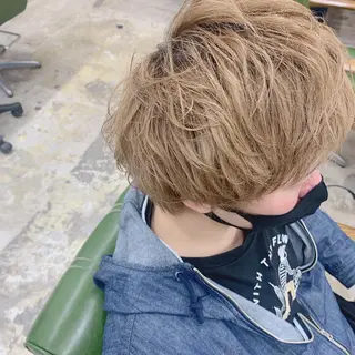 ショート ヘアアレンジ メンズ Rosso獨協大学前 YUNAのヘアスタイル