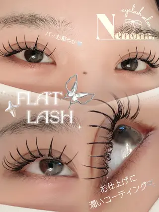 マツエク・マツパ Nenona.所属・morisaki ＊のマツエク・マツパデザイン