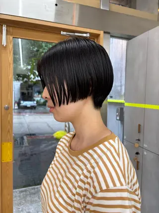 ショート 原田 穂真のヘアスタイル