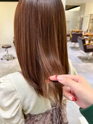 ミディアム カラー 韓国ヘア×髪質改善 /yoshikaのヘアスタイル