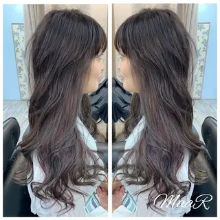 カラー Asuka Mabuchiのヘアスタイル