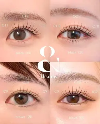 マツエク・マツパ リン ユナのマツエク・マツパデザイン