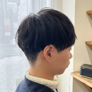 メンズ フェザーパーマ🌙 毛流れ yuzukiのヘアスタイル