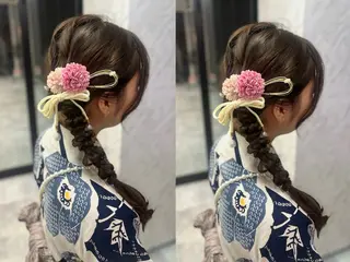 ヘアアレンジ 🦄mimi🦄 艶髪/透明感/メンズのヘアスタイル