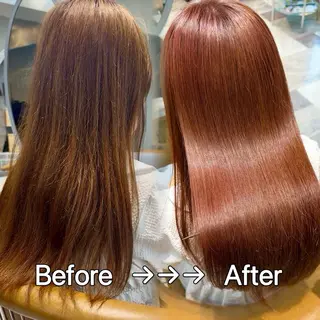 カラー Lond robinのヘアスタイル